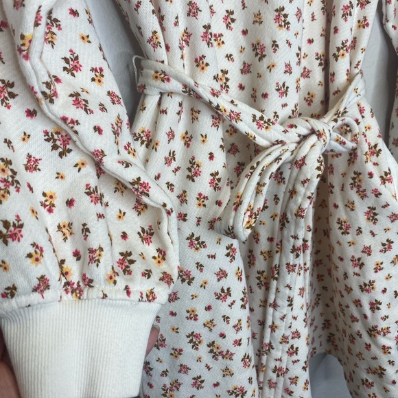 NEW Bandier x Sincerely Jules Dahlia Sweatshirt Dress / Long Sleeve, Floral / M - Picture 6 of 10